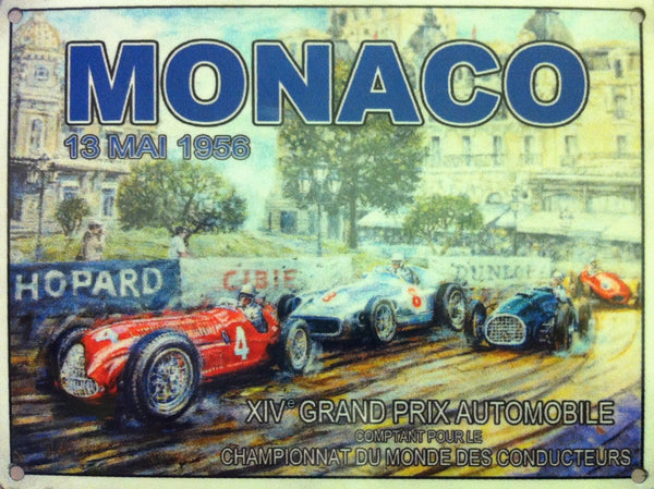 monaco-grand-prix-1956-motor-car-racing-sport-vintage-old-for-home-shed-man-cave-sports-bar-restaurant-or-shop-metal-steel-wall-sign