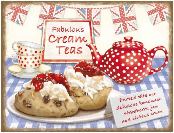 fabulous-cream-teas-strawberry-jam-clotted-cream-and-cup-of-tea-pot-china-food-union-jacks-and-bunting-for-house-home-bar-pub-or-cafe-metal-steel-wall-sign