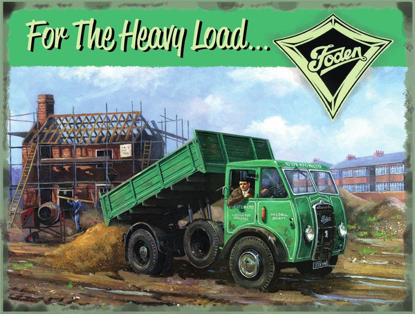 foden-truck-lorry-wagon-tipper-vintage-advert-garage-old-metal-steel-wall-sign