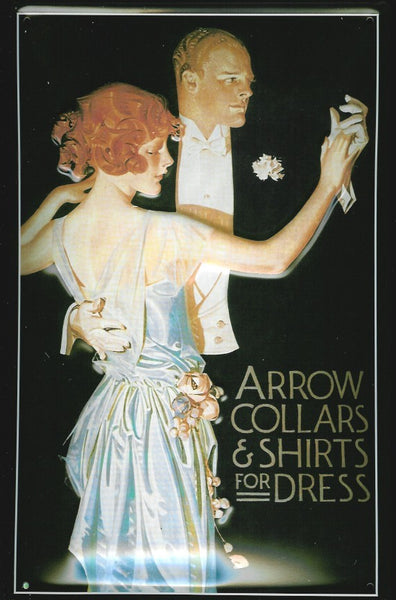 arrow-dress-shirts-luxury-art-deco-ballroom-dance-3d-metal-steel-wall-sign