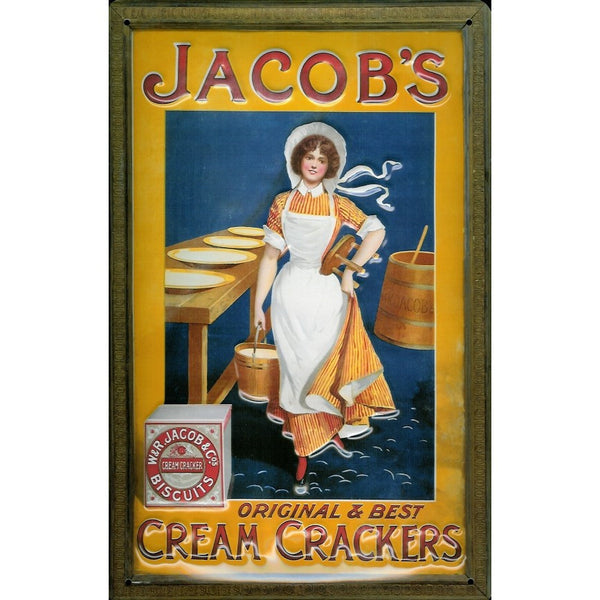 jacob-s-crackers-biscuit-maid-vintage-advertising-3d-metal-steel-wall-sign