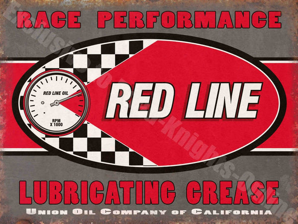 red-line-lubricating-grease-vintage-garage-oil-metal-steel-wall-sign