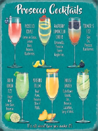 prosecco-cocktails-wine-glass-drink-pub-tiki-bar-kitchen-metal-steel-wall-sign