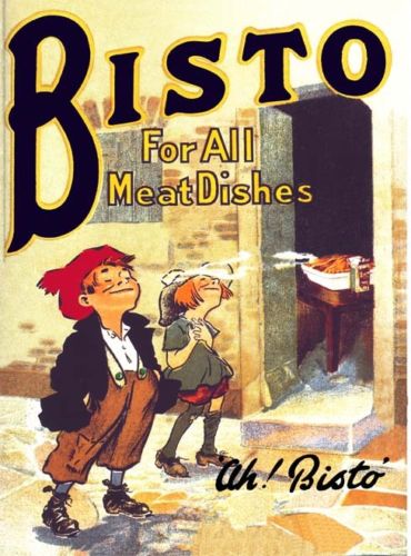 Bisto Gravy, Vintage Advert, Kitchen, Cafe or Restaurant Metal/Steel Wall Sign