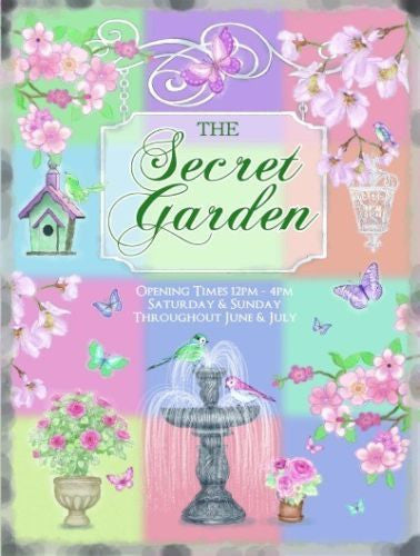 the-secret-garden-flowers-birds-water-fountain-pastel-colours-open-and-close-sign-ideal-for-shed-garden-greenhouse-kitchen-cafe-home-or-house-metal-steel-wall-sign