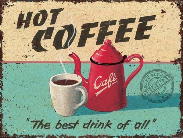 hot-coffee-retro-vintage-drink-kitchen-cafe-old-shop-food-metal-steel-wall-sign