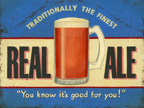 traditionally-the-finest-real-ale-pint-of-beer-ale-pint-glass-with-handle-jug-for-drink-house-bar-pub-bar-or-kitchen-metal-steel-wall-sign