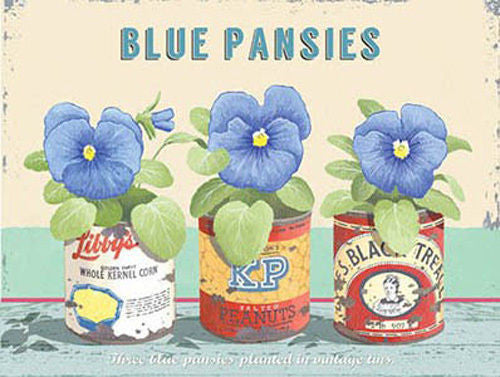 blue-pansies-vintage-flower-home-garden-kitchen-bathroom-metal-steel-wall-sign