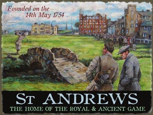 st-andrews-golf-club-course-sport-game-scotland-old-picture-vintage-for-home-shed-man-cave-sports-bar-restaurant-or-shop-metal-steel-wall-sign