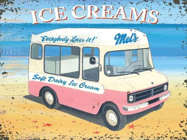 ice-cream-van-man-mel-s-soft-dairy-ice-cream-holiday-favourite-on-the-beach-english-summer-seaside-99-mr-whippy-walls-pink-van-ideal-for-house-home-parlour-cafe-shop-bar-or-pub-metal-steel-wall-sign