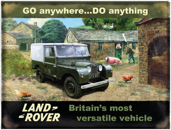land-rover-in-green-on-the-farm-motor-car-truck-4x4-mk1-for-kitchen-house-home-man-cave-garage-shed-allotment-metal-steel-wall-sign