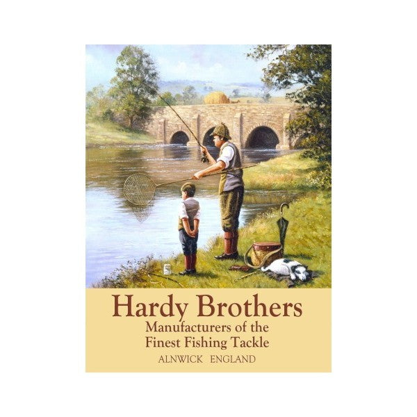 hardy-brother-finest-fishing-tackle-alnwick-england-father-grandfather-son-grandson-on-river-bank-fishing-line-and-net-for-home-house-kitchen-shed-garage-or-shop-metal-steel-wall-sign