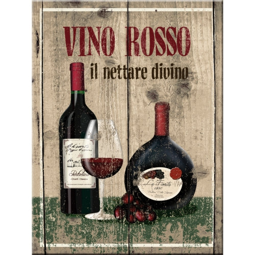 Red Wine Vino Rosso Drink Kitchen Party Gift. Magnet