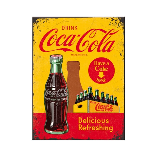 Coca Cola. Coke Bottle. Buy here, have a coke Magnet