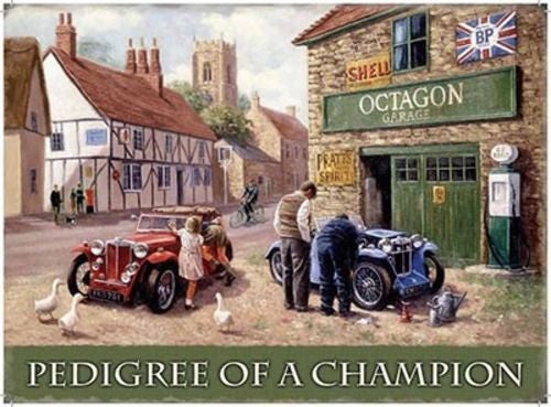 vintage-mg-sports-car-rural-garage-motor-mechanic-champion-metal-steel-wall-sign