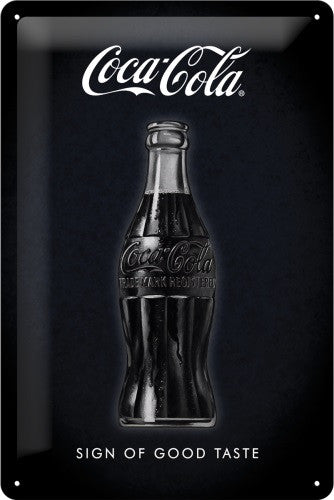 coca-cola-sign-of-good-taste-bottle-drink-bar-cafe-3d-metal-steel-wall-sign