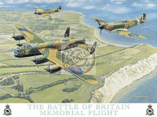 battle-of-britain-spitfire-aeroplane-lancaster-bomber-raf-metal-steel-wall-sign