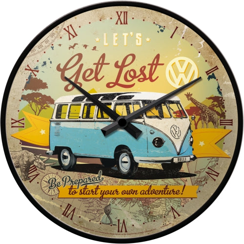 VW Campervan Let's Get Lost Old Bulli Split Screen