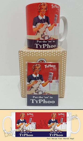 vintage-food-drink-typhoo-tea-girl-cafe-kitchen-tea-coffee-mug-magnet-gift-set