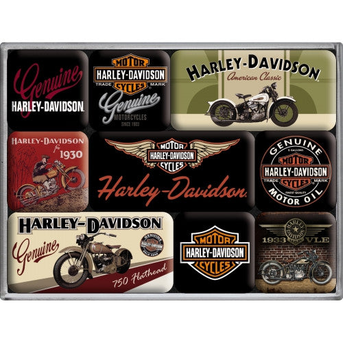 9-piece-harley-davidson-bike-collection-kitchen-fridge-magnet-gift-set