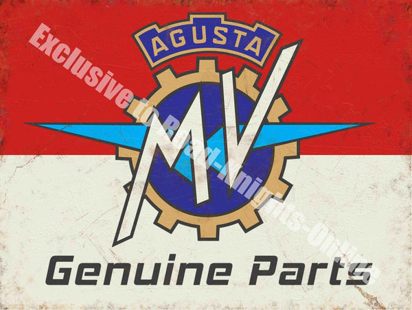 agusta-mv-genuine-parts-motorcycle-garage-vintage-metal-steel-wall-sign