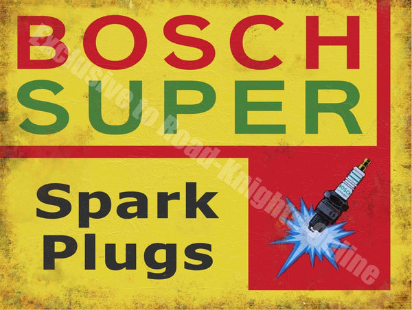 bosch-super-spark-plugs-vintage-garage-metal-steel-wall-sign