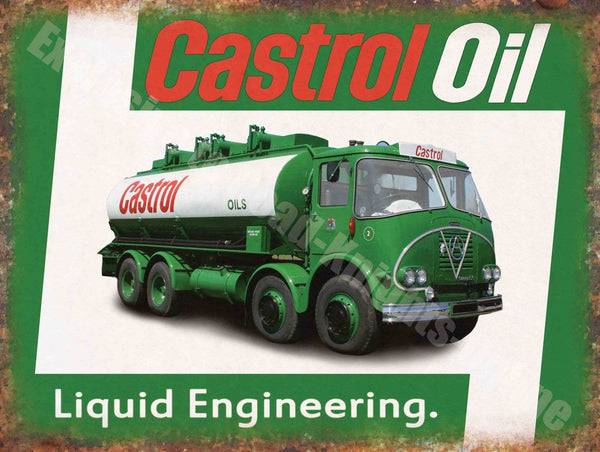 castrol-oil-truck-liquid-engineering-vintage-garage-metal-steel-wall-sign