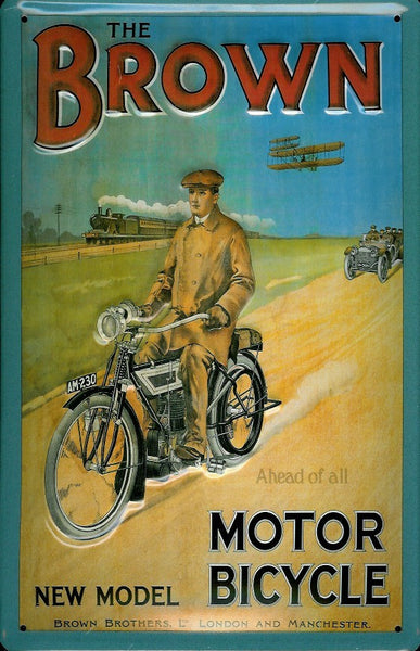 brown-classic-vintage-motorcycle-motorbike-garage-3d-metal-steel-wall-sign