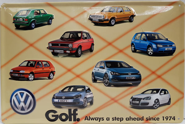 vw-golf-car-collage-volkswagen-classic-garage-3d-metal-steel-wall-sign