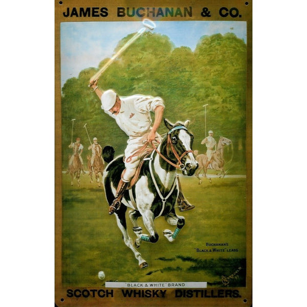 james-buchanan-scotch-whisky-polo-horse-old-advert-3d-metal-steel-wall-sign