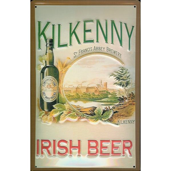 kilkenny-brewery-irish-beer-drink-pub-bar-advert-3d-metal-steel-wall-sign