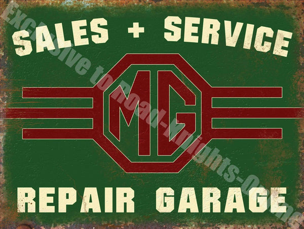 mg-sales-service-repair-garage-vintage-car-advert-metal-steel-wall-sign