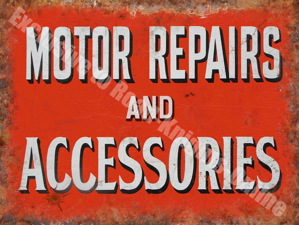 motor-repairs-accessories-vintage-garage-workshop-advert-metal-steel-wall-sign
