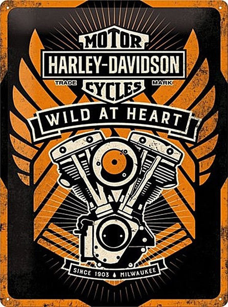 harley-davidson-motorcycles-engine-wild-at-heart-3d-metal-steel-wall-sign