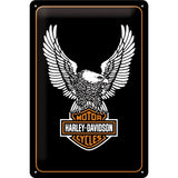 harley-davidson-motor-cycles-logo-eagle-black-and-white-badge-american-icon-bike-chopper-easy-rider-hog-for-house-home-garage-shed-man-cave-pub-or-bar-3d-metal-steel-wall-sign