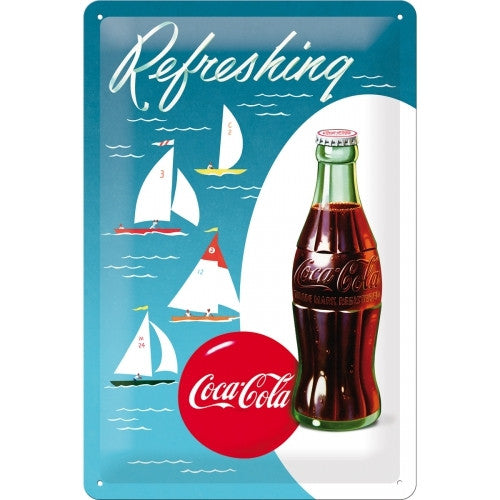 coca-cola-refreshing-sailing-boats-bottle-drink-vintage-retro-pub-kitchen-cafe-bar-restaurant-50-s-diner-3d-metal-steel-wall-sign