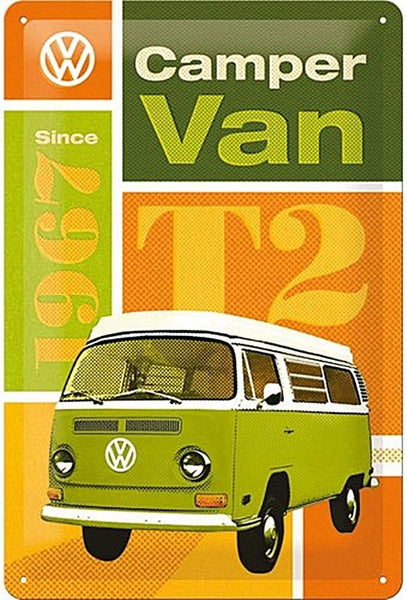 vw-t2-camper-van-classic-volkswagen-early-bay-window-old-garage-bulli-german-air-cooled-3d-metal-steel-wall-sign