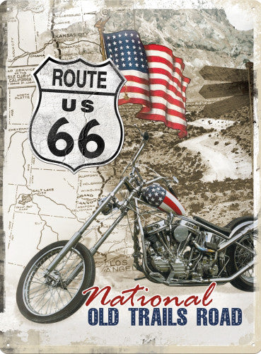 route-66-old-trails-road-easy-rider-motorcycle-bike-3d-metal-steel-wall-sign