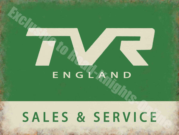 tvr-england-sales-service-vintage-garage-sports-car-metal-steel-wall-sign