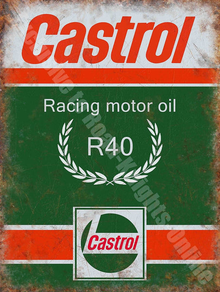 castrol-r-racing-motor-oil-200-petrol-old-vintage-garage-metal-steel-wall-sign