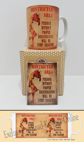 restricted-area-strip-searched-pin-up-girl-funny-tea-coffee-mug-magnet-gift-set