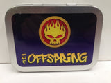 the-offspring-flaming-skull-us-pop-punk-skate-conspiracy-of-one-gold-sealed-lid-2oz-tobacco-storage-tin