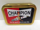 champion-spark-plugs-put-the-spark-back-in-your-life-pin-up-riding-spark-plug-classic-retro-sign-also-available-as-metal-sign-gold-sealed-lid-2oz-tobacco-storage-tin