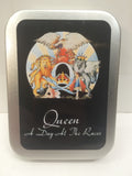 Queen Rock Band 70's, 80's and 90's Music Record. 2oz Tobacco Storage Tin